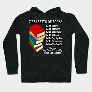 7 Benefits of Books Hoodie